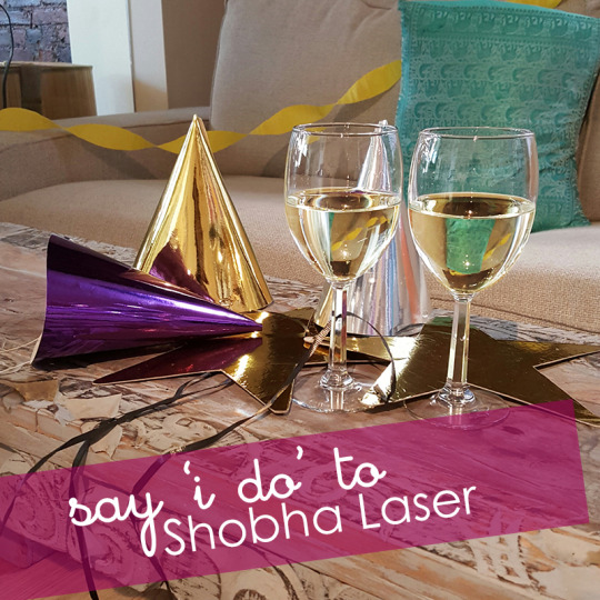 say i do to shobha laser