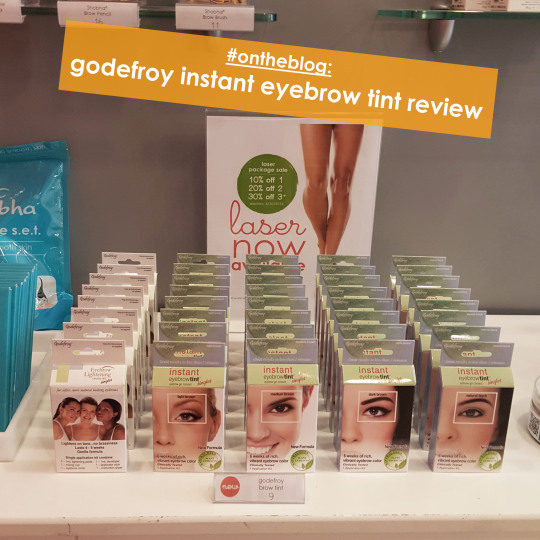 godefroy instant eyebrow tint review