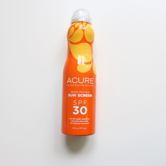 acure sunscreen