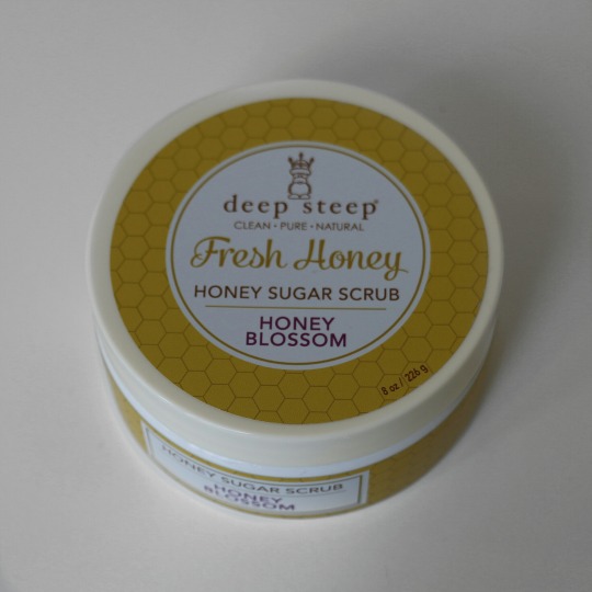 fresh honey sugar scrub