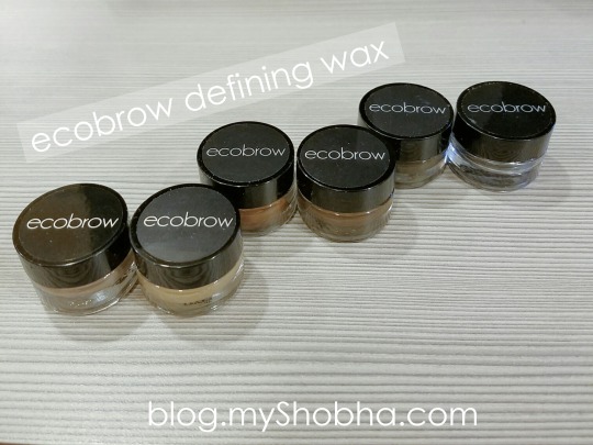 ecobrow defining wax