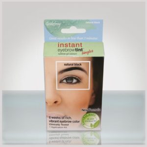 godefroy instant eyebrow tint + natural black